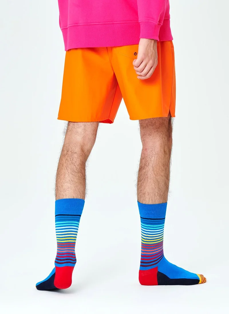 Happy Socks HALF STRIPE SOCK Multicolour