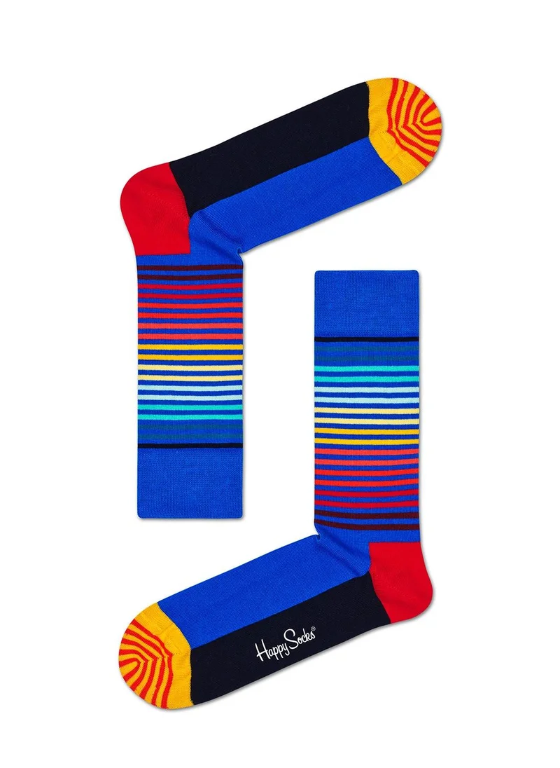 هابي سوكس HALF STRIPE SOCK