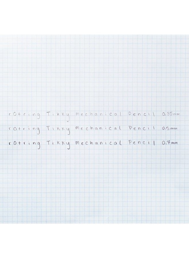 Rotring Rotring Tikky Mechanical Pencil, 0.35 mm Grip, 12-pack, (S0770490)  - Image 3