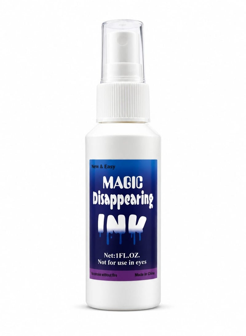 Magic Disappearing Ink Spray for Pranks & Fun, 1 fl oz