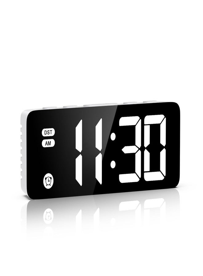 ORIA Digital Alarm Clock for Bedroom, Bedside Clock with 5.8'' LED Display, Snooze, 3-Level Adjustable Brightness & Volume, DST, for Heavy Sleepers, Teens, Seniors - Image 1