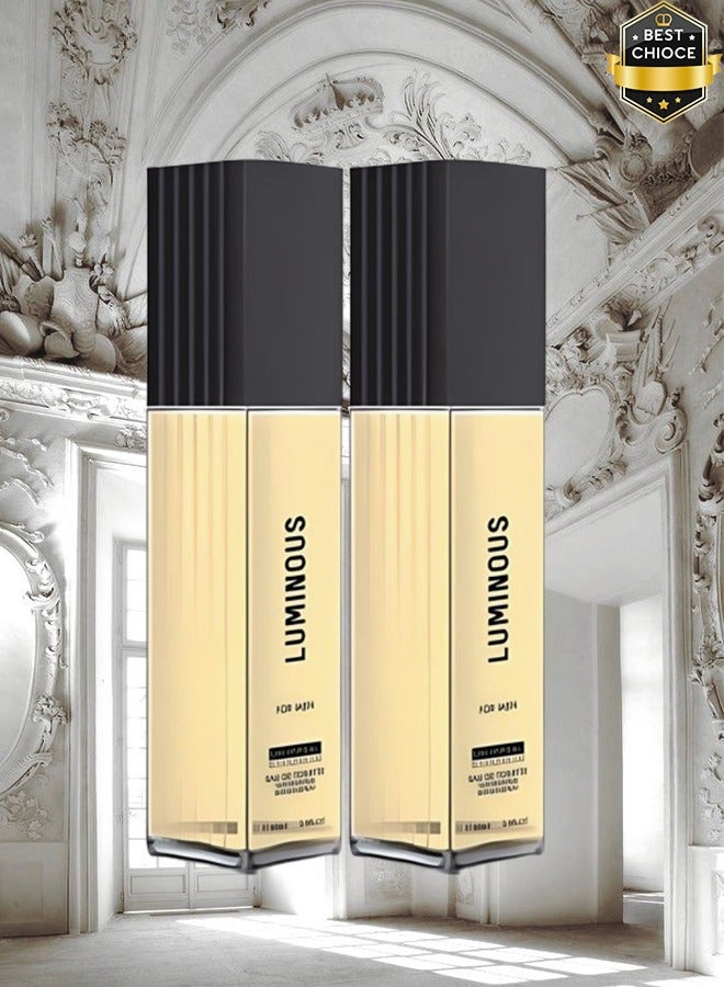 UNIVERSAL 2 Pieces Luminous Perfume For Men 100ml EDT - Image 1