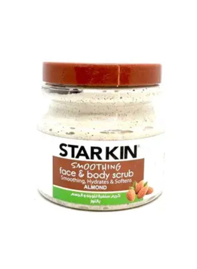 Face and body scrub with almonds from Starkin, 300 grams