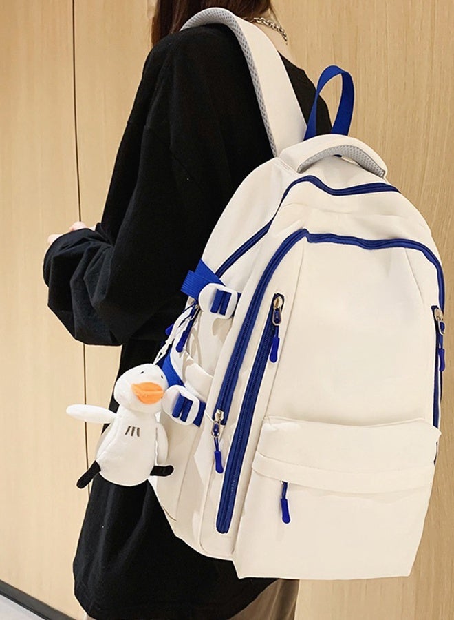 Sharpdo Lightweight College Laptop Backpack Versatile School Bag for Students and Travelers - Image 4