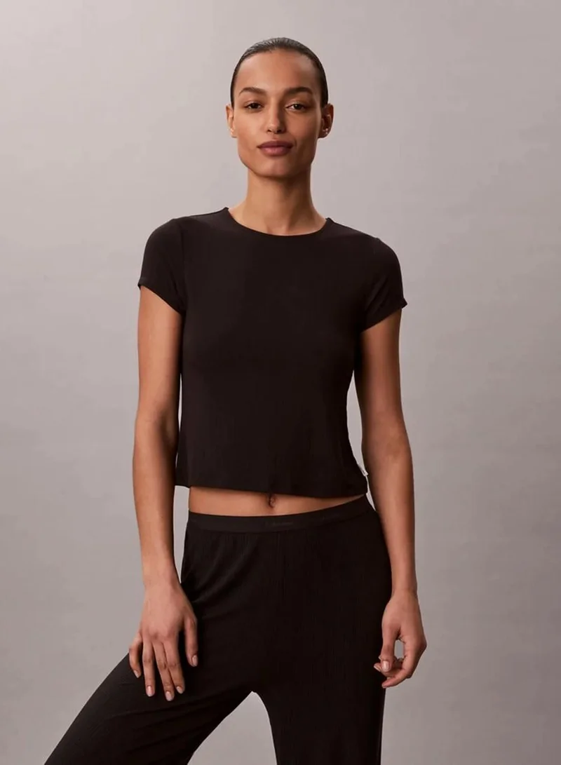 Modal Stretch Drop Needle Baby Tee
