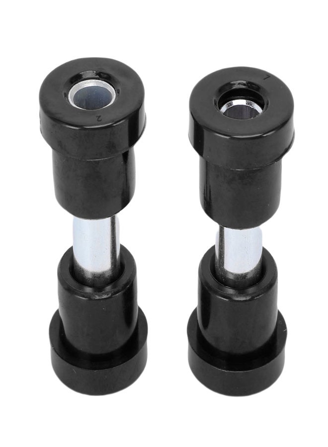 Spring Bushing Kit 70291G01 Metal Polyurethane Golf Cart Leaf Spring Shackle Bushing Sleeves Replacement for Club Car DS 1981 Onwards Black - Image 4