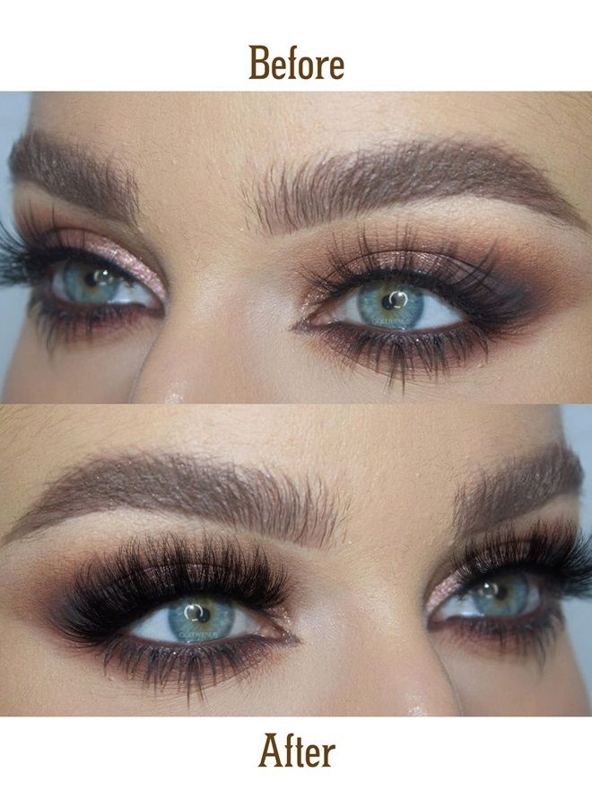 Goddvenus Eyelashes Mink Lashes Fluffy Natural Look Wispy Full Eye Lashes 8D 20 mm Long C Curl Strip Eyelashes Pack 10 Pairs Reusable Fake Eyelashes That Look Like Extensions by GODDVENUS - Image 2