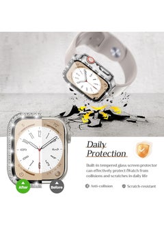 Y&D حافظة حماية متكاملة من الفيلم المقوى مناسبة لساعة AppleWatch4/5/6/SE مقاس 40 مم  - Image 3