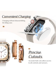 Y&D حافظة حماية متكاملة من الفيلم المقوى مناسبة لساعة AppleWatch4/5/6/SE مقاس 40 مم  - Image 4