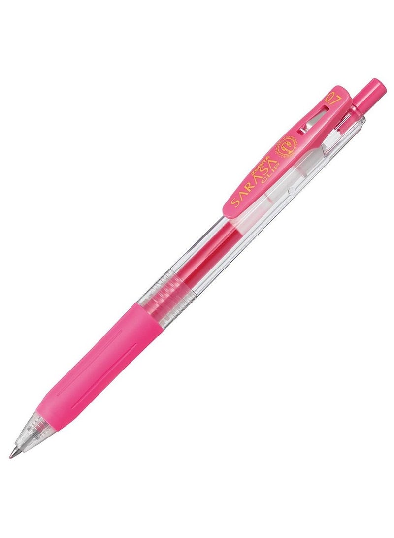 ZEBRA Pen Roller Ball Gel Ink Clip Magenta 0.7mm 