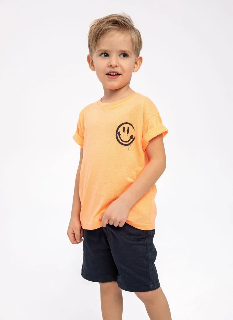 MINOTI 4-Pack Basic Teen T-Shirts with Short Sleeves