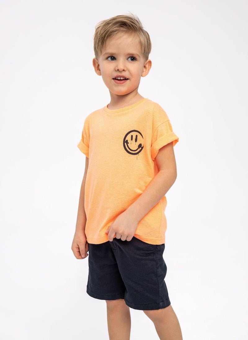 MINOTI 4-Pack Basic Teen T-Shirts with Short Sleeves - Image 1