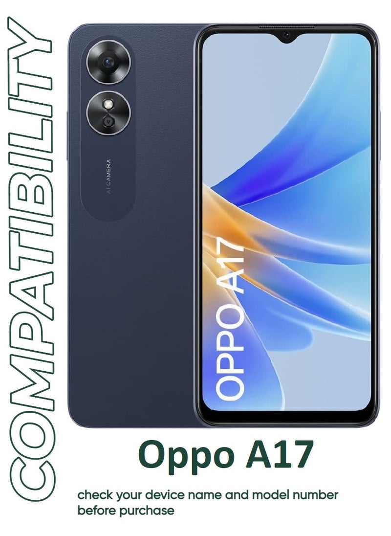 ACLIX Antistatic ESD Dustproof Premium Quality High Definition Tempered Glass Screen Protector Designed For Oppo A17 - Image 3