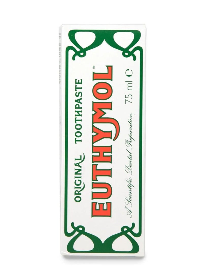 Euthymol Original Toothpaste White 75ml  - Image 1