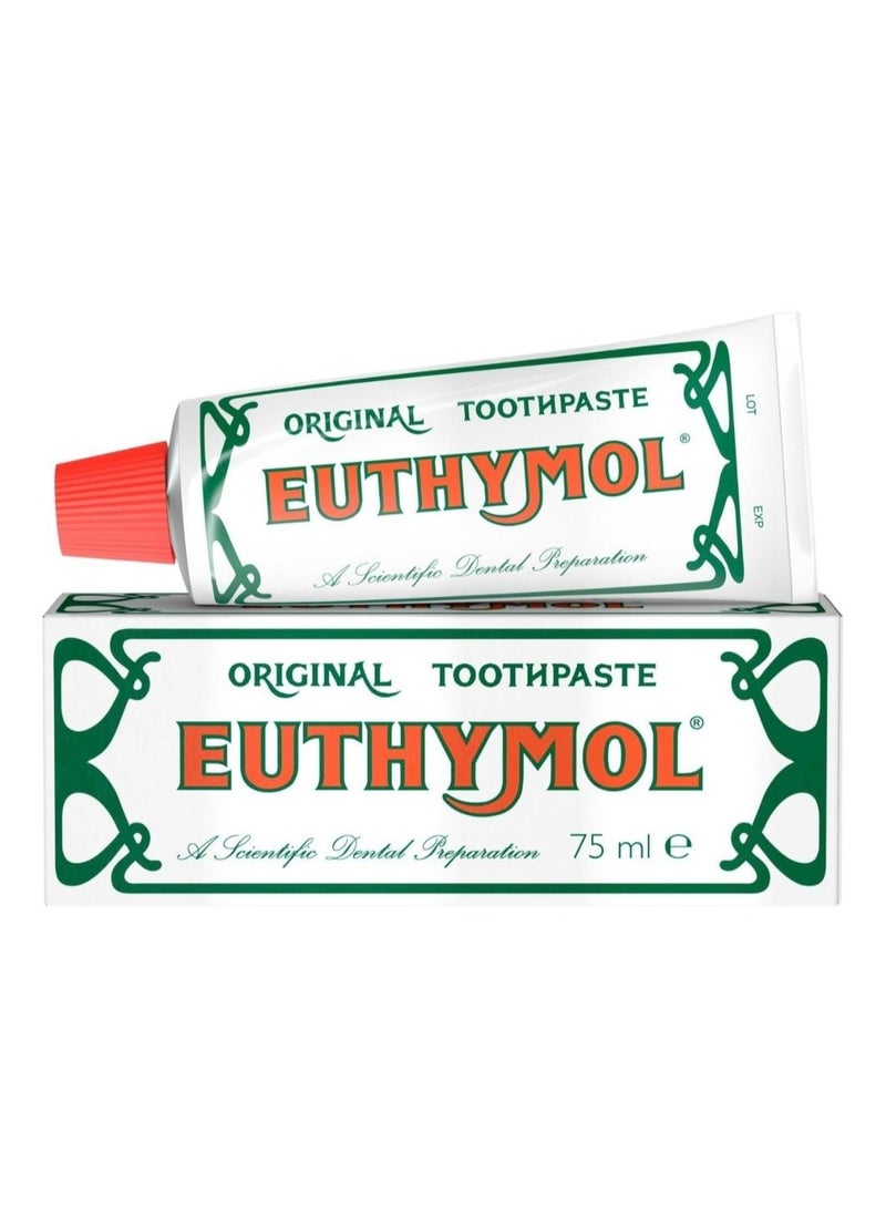 Euthymol Original Toothpaste White 75ml  - Image 2