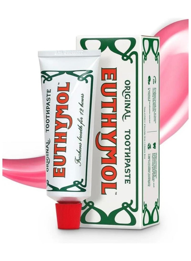 Euthymol Original Toothpaste White 75ml  - Image 3