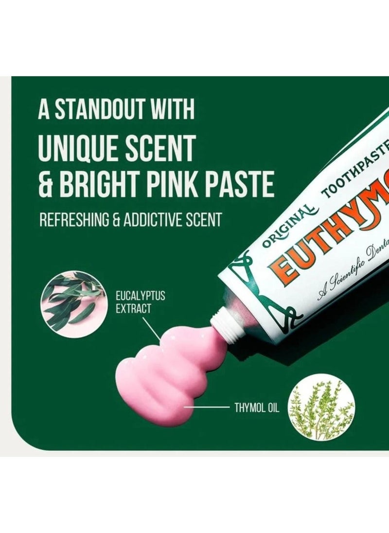 Euthymol Original Toothpaste White 75ml  - Image 4