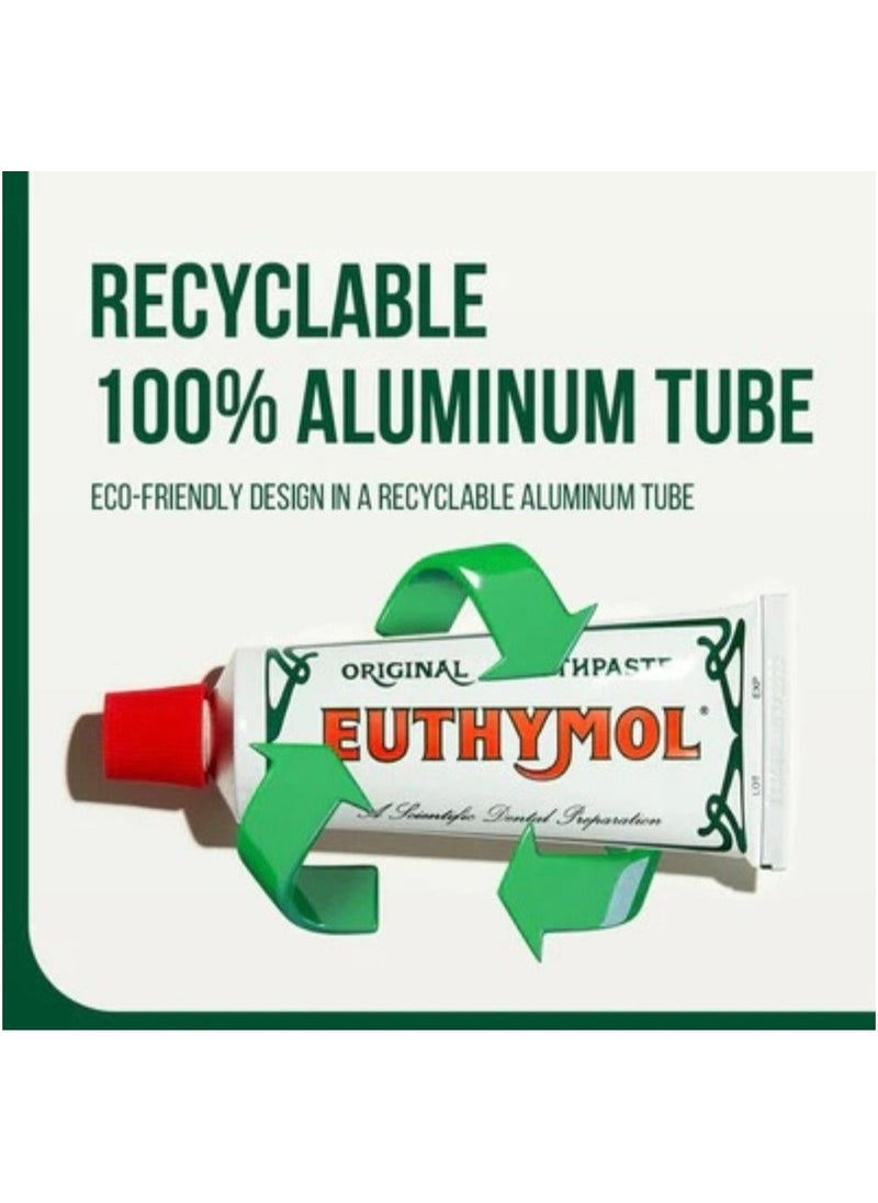 Euthymol Original Toothpaste White 75ml  - Image 5