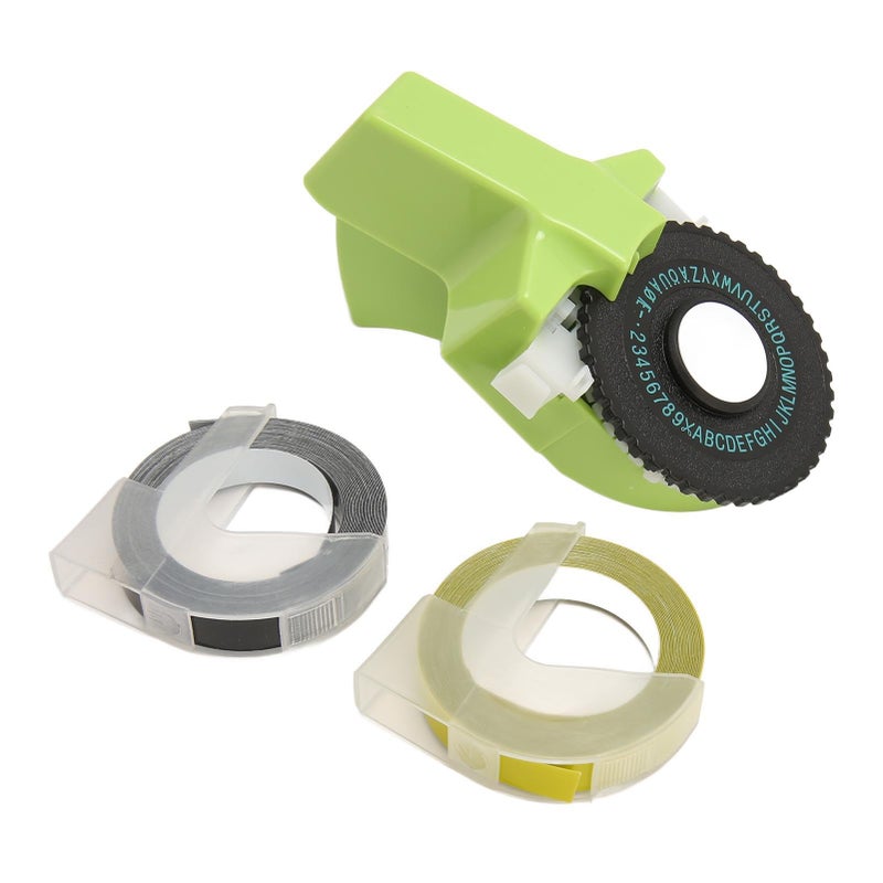 آلة ختم يدوية متينة من البلاستيك ABS لطابعة النقش البارز للملصقات اليدوية - Image 2