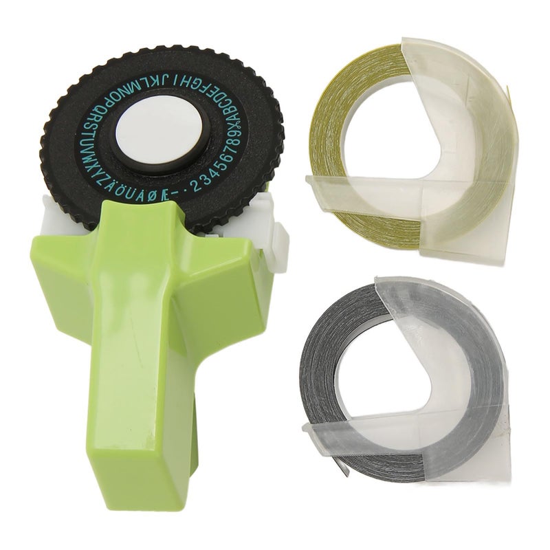 آلة ختم يدوية متينة من البلاستيك ABS لطابعة النقش البارز للملصقات اليدوية - Image 4