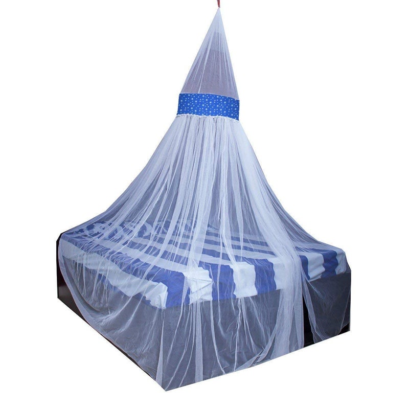 Creative Textiles Lightweight Portable Pop-Up Mosquito and Insect Protection Tent for Double Bed for Home, Travel and Beds (White) - Image 3