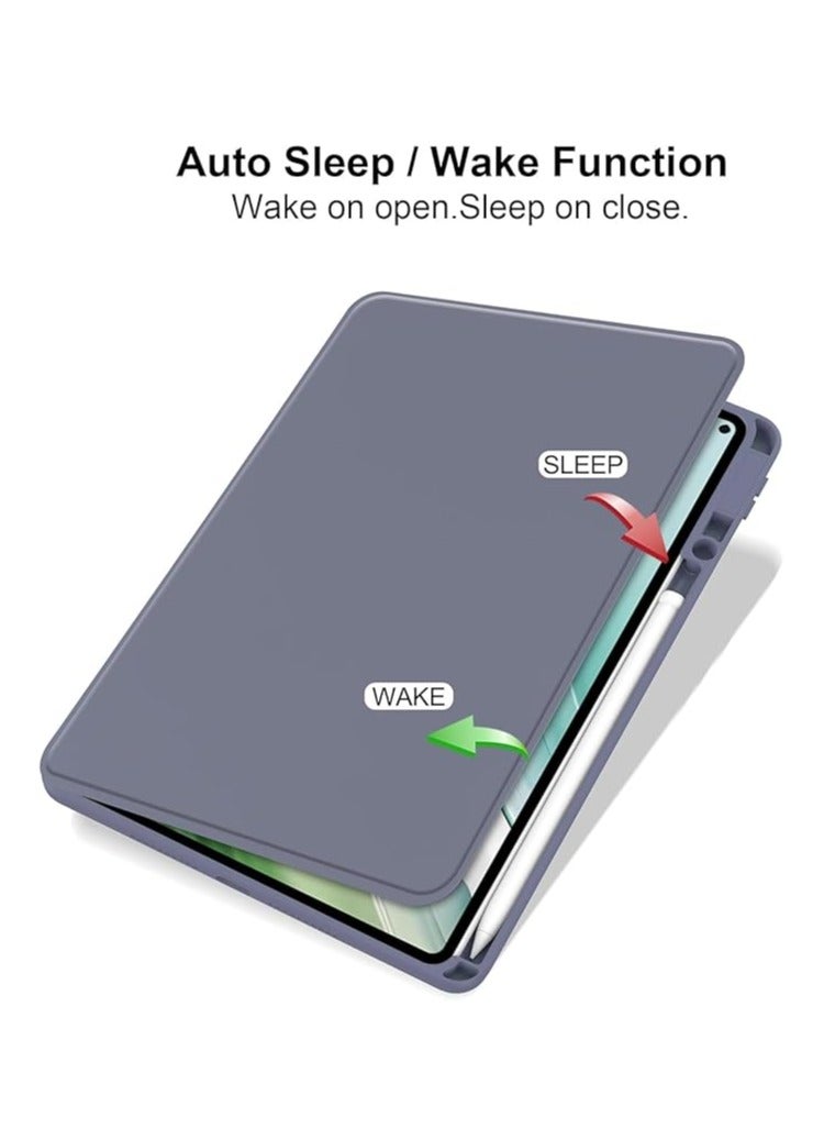 general Tablet Cover Clear Back Case Compatible with Huawei MatePad Pro 11 (2024) with Pen Holder, 360 Degree Swivel Stand Folio Flip Smart Tablet Cover Auto Sleep/Wake Tablet Case - Image 2