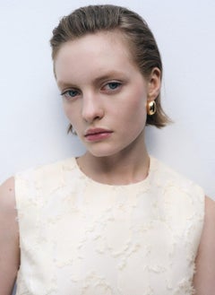 MANGO Textured Crop Top  - Image 3