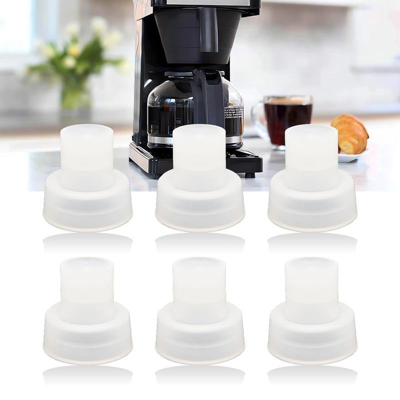 Bopurtotly 00600.1000 Cup Compatible with Bunn Faucet Silicone Rubber Seat Cup (6Pcs) - Image 1