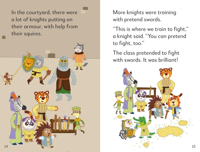 Ladybird Class .. Medieval Knights Read It Yourself - Image 3