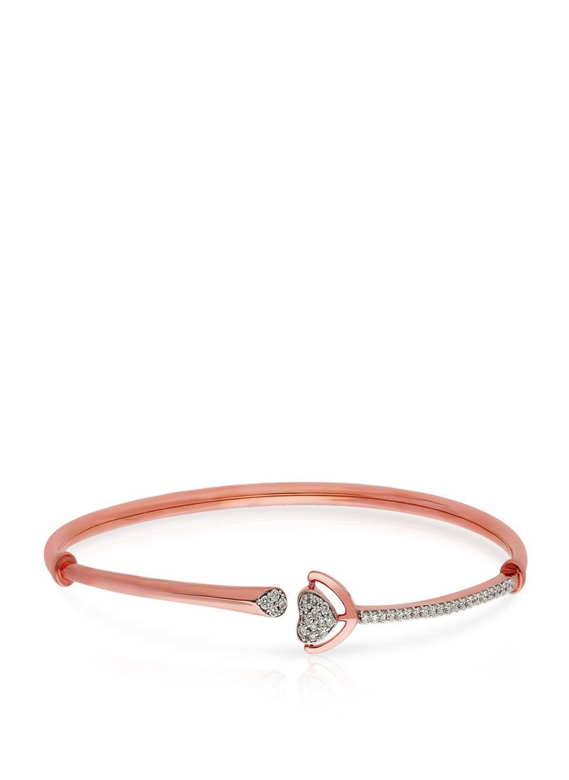 Malabar Gold and Diamonds - 18 Carat 750 Purity Mine Diamond Bangle MRGHTH038OB1 - Image 1