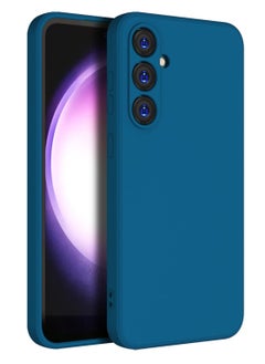 MIGOFAST Samsung Galaxy A16 2024 Soft Tpu Flexible Silicone Jelly Slim Back Cover Shockproof Protective Case designed for Samsung Galaxy A16 Blue  - Image 1