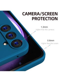 MIGOFAST Samsung Galaxy A16 2024 Soft Tpu Flexible Silicone Jelly Slim Back Cover Shockproof Protective Case designed for Samsung Galaxy A16 Blue  - Image 2