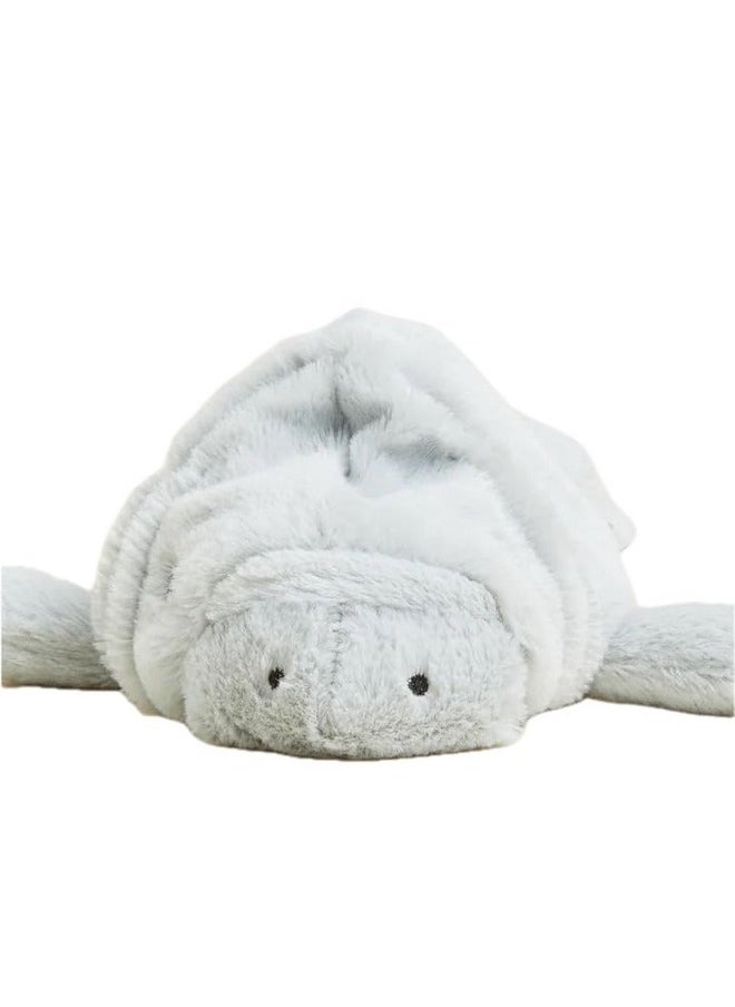Warmies - Microwavable & Weighted Stuffed Animals, Manatee - Heated Stuffed Animal Plushie For Warmth & Comfort - Cute Soft Plush Toys For Adults & Children (Boys, Girls, Babies & Toddlers) - Image 1