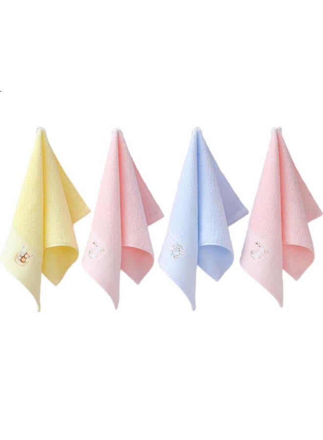 Grace منشفة وجه للأطفال من الأقمشة المنزلية، منشفة قطنية 100%، منشفة وجه مريحة وناعمة بتصميم كرتوني خيالي للاستخدام المنزلي، عبوة من ثلاثة - Image 2