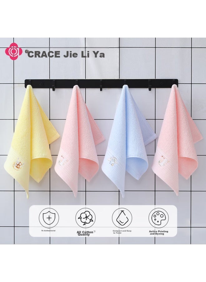 Grace Children's Face Towel Home Textiles, 100% Pure Cotton Towel, Comfortable And Soft Cartoon Fairy Tale Face Towel For Home Use, Pack Of Three - Image 3