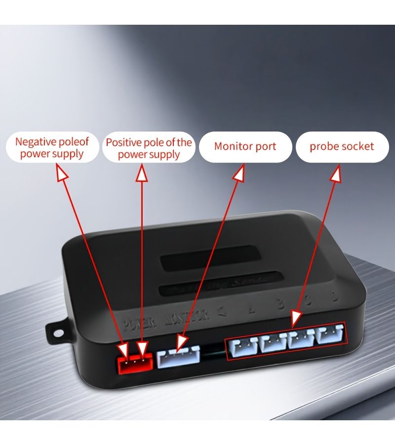 6Pcs Car Reversing Parking Assistance System With Sound Alarm Q8 - Image 3