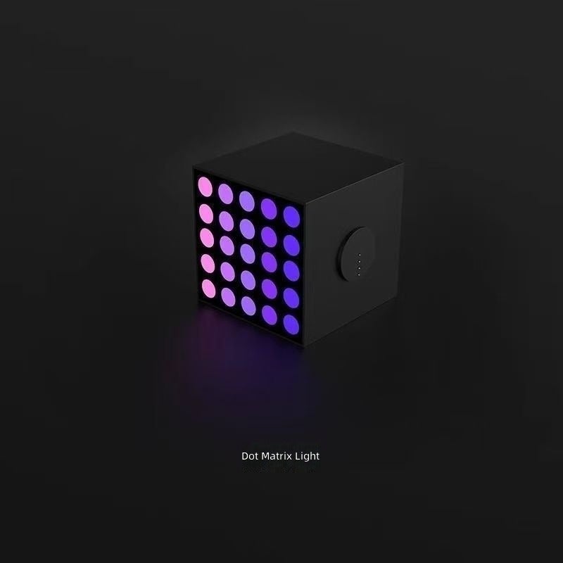 Yeelight RGB Ambient Light Cube 3D Smart Gaming Desktop Decor with Sound Reactive Pickup - Image 4