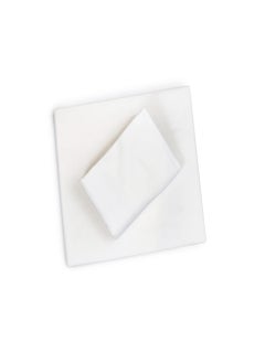 Raymond Raymond Home Single Sheet 144 Thread Count Luxirious Mercerised 100% Cotton Bedding Solid Pre Shrunk Percale Finish Bed Linen 2 Bedsheet and 2 Pillow Case - White (152 * 229 CM)  - Image 4
