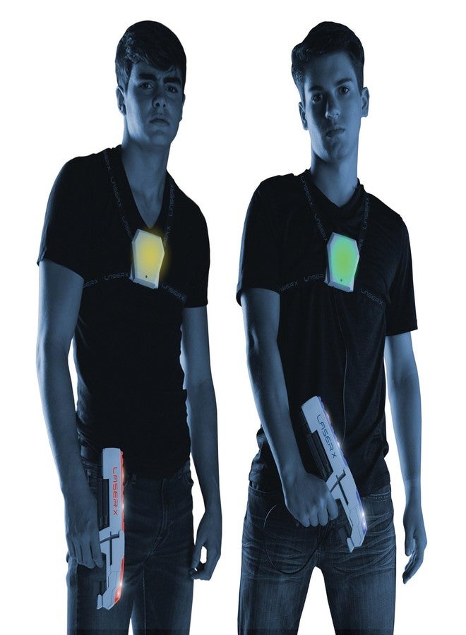 ليزر إكس مجموعة ألعاب ليزر تاغ الأصلية للاعبين اثنين من LASER X، مسدسات وأجهزة استشعار للسترات، للأعمار من 6 سنوات فما فوق - Image 3