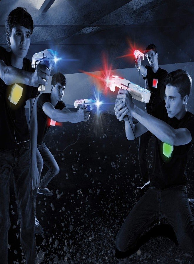 ليزر إكس مجموعة ألعاب ليزر تاغ الأصلية للاعبين اثنين من LASER X، مسدسات وأجهزة استشعار للسترات، للأعمار من 6 سنوات فما فوق - Image 5