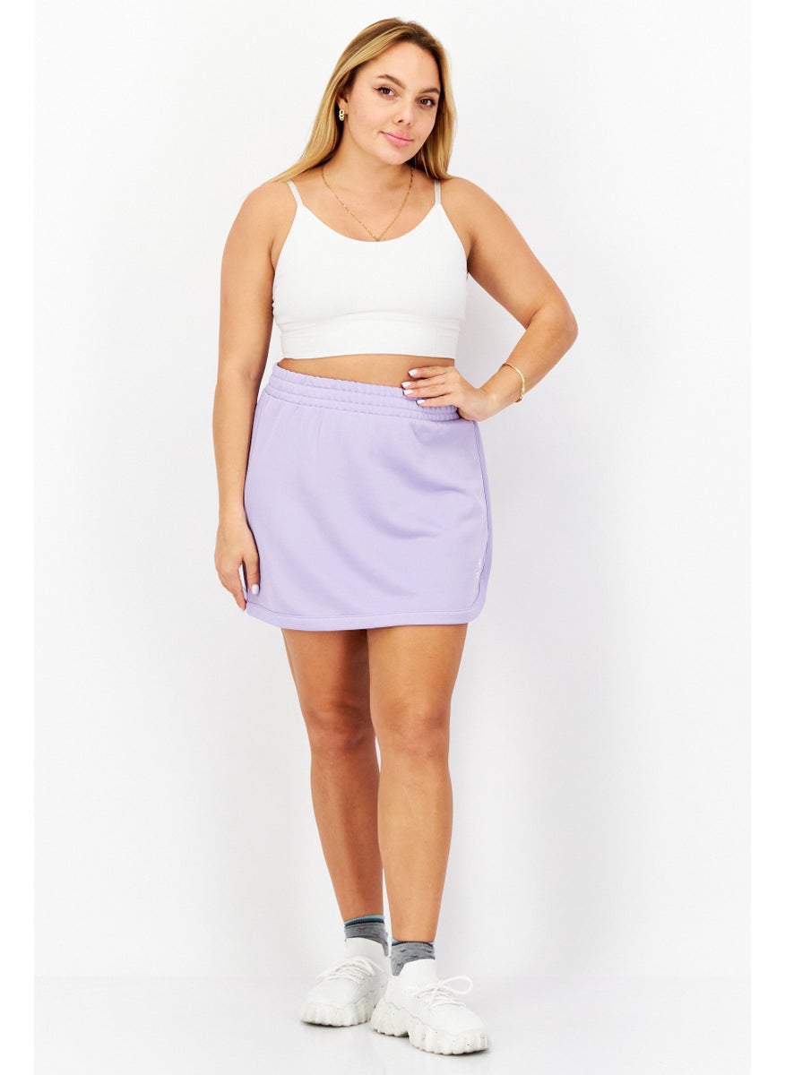 PUMA Women Sportswear Fit Brand Logo Training Skirt, Purple  - Image 3