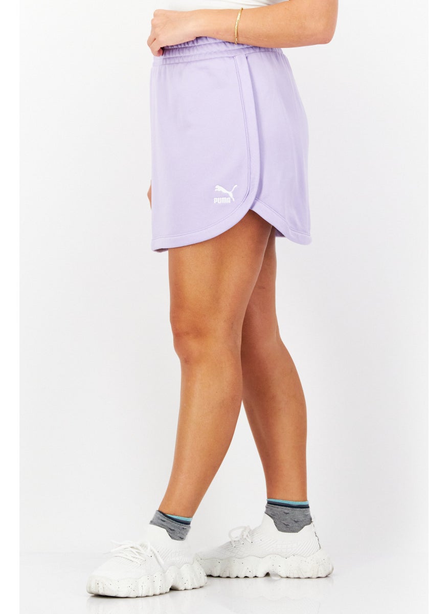 PUMA Women Sportswear Fit Brand Logo Training Skirt, Purple  - Image 2