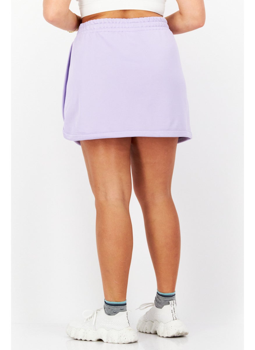 PUMA Women Sportswear Fit Brand Logo Training Skirt, Purple  - Image 4