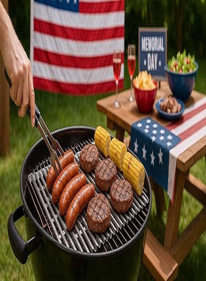 Foilman Clean Grill BBQ Disposable Aluminum Liners | 12 x 20 inch/Disposable Grill Grates - 8-Pack & 12-Pack (8) - Image 2