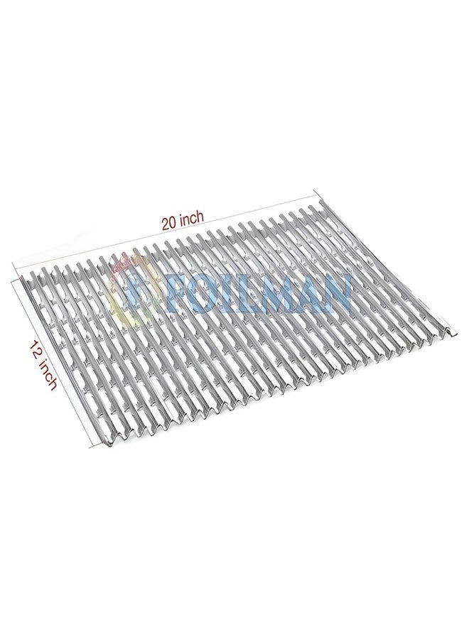 Foilman Clean Grill BBQ Disposable Aluminum Liners | 12 x 20 inch/Disposable Grill Grates - 8-Pack & 12-Pack (8) - Image 5