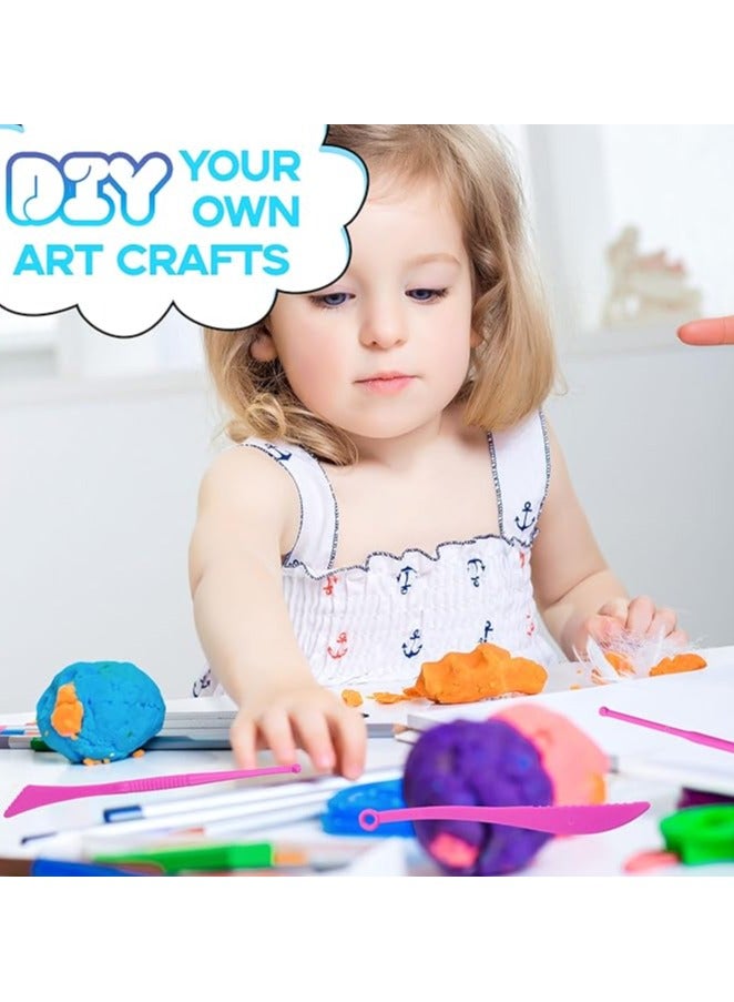 Magic Clay - Magic modeling air-drying clay in 36 colors, children's modeling clay, with sculpting tools, non-toxic self-drying soft clay, soft and ultra-light, DIY modeling clay for children and adults, toys gifts, birthday holiday gifts for boys and girls - Image 3