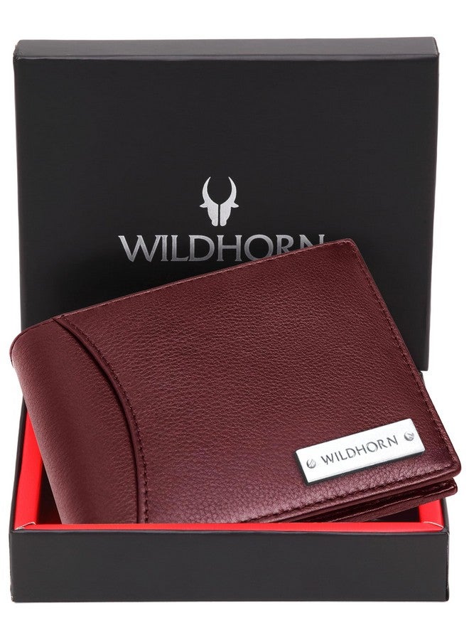 Wildhorn محفظة جلدية محمية بتقنية RFID للرجال من وايلد هورن، مارون - Image 2