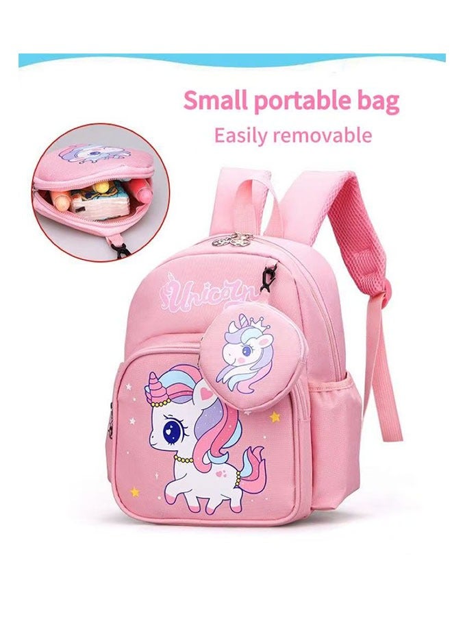 Toddler backpack cartoon book bag,a lightweight book bag with adjustable straps,a small kindergarten bag with a coin pocket - Image 5