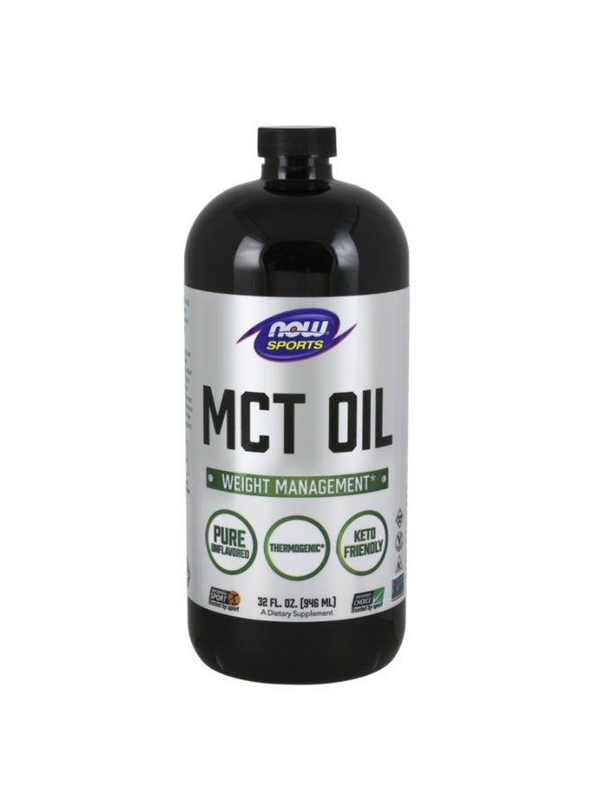 NOW MCT OIL UNFLAVOURED 946ML
