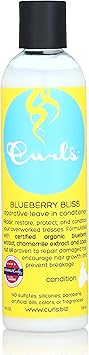 Curls Blueberry Bliss Reparative Leave In Conditioner 8 Ounces - Image 1